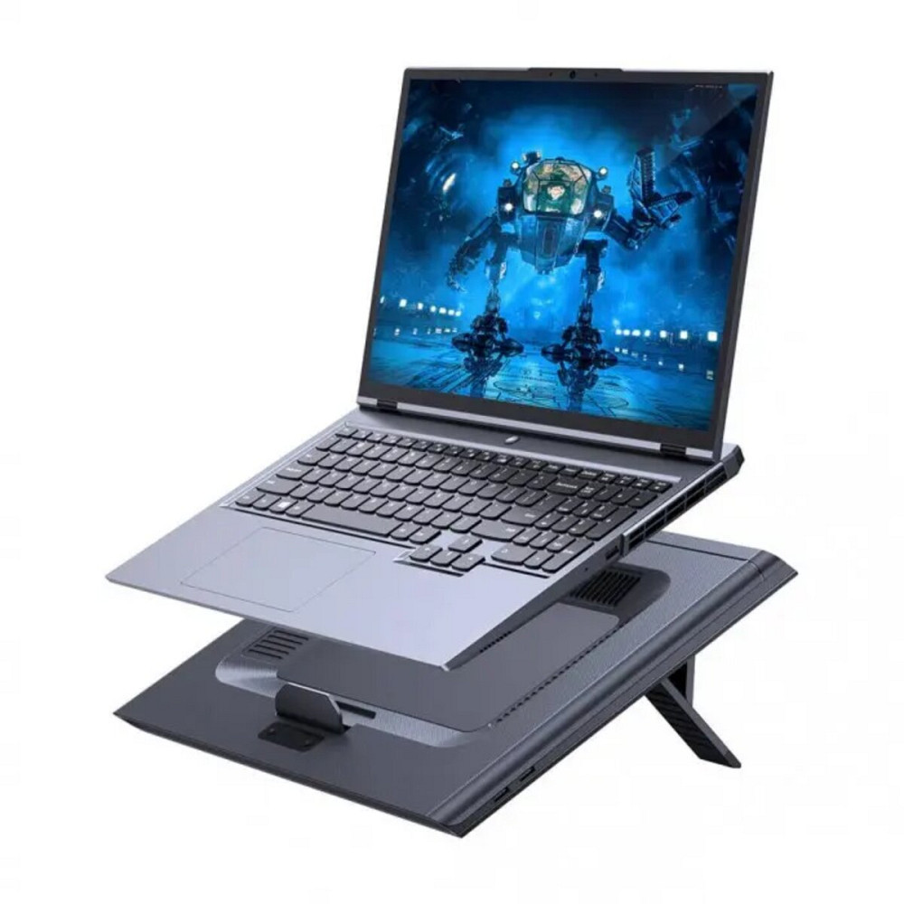 Підставка Baseus ThermoCool Heat-Dissipating Laptop Stand (Turbo Fan Version) Gray Киев - изображение 2