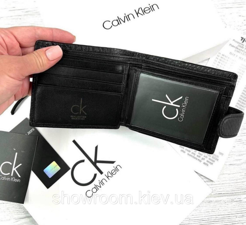 Подарунковий набір для чоловіків гаманець та ремінь (481) Київ - фото 7