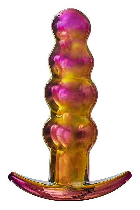 Анальная пробка с вибрацией стеклянная Dream Toys GLAMOUR GLASS Sex Aura Киев - изображение 8