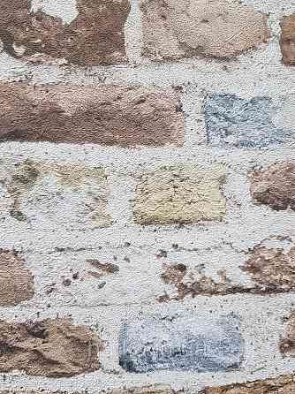 Обои виниловые на флизелине AS creation The Bos 0.53х10 под кирпич бежевые коричневые серые Киев