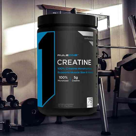 Креатин моногідрат Rule One Creatine 375 г, Unflavored Луцьк