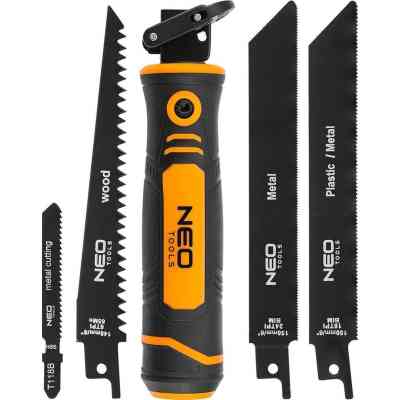 Ножівка Neo Tools садова, тримач, 15см, 24 TPI, 18 TPI, 6 TPI (44-650) Вінниця