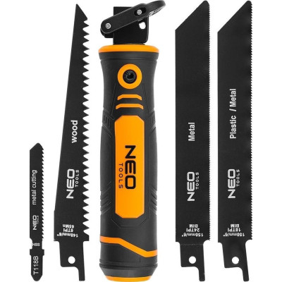 Ножовка Neo Tools садовая, держатель, 15см, 24 TPI, 18 TPI, 6 TPI (44-650) Винница - изображение 1