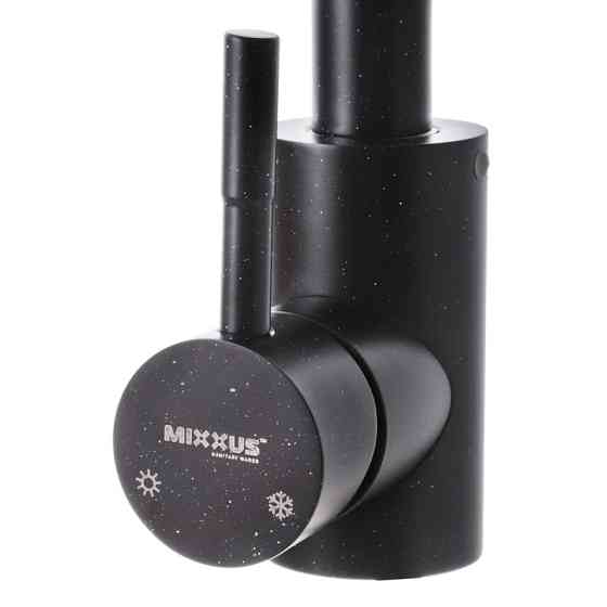 Чорний кухонний змішувач Mixxus SUS 011-2 (SS0003) Харків