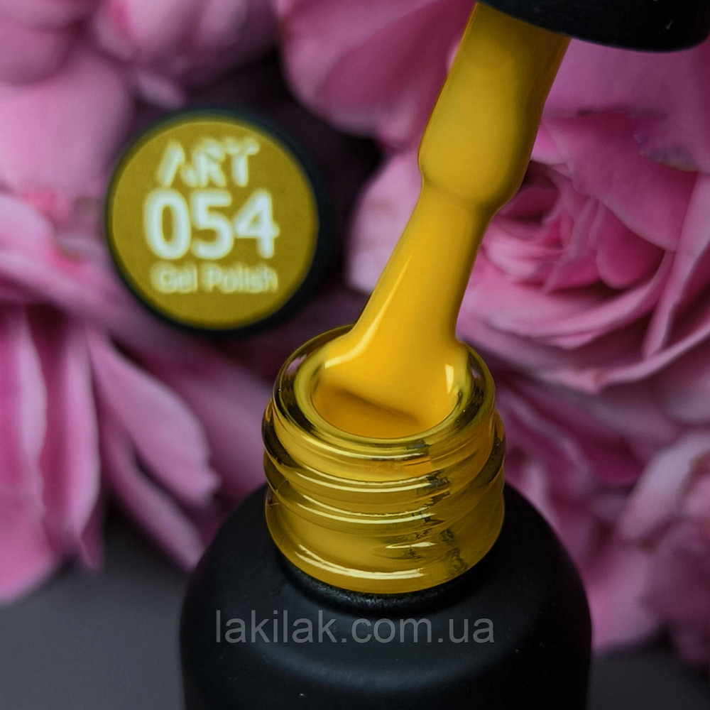 Гель-лак ART in detail 54 (променистий жовтий) 6мл Херсон - изображение 1