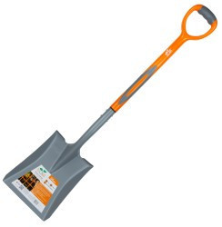Лопата совкова 280*240*1050мм з пластиковою ручкою 1,8 кг SIGMA Житомир - фото 4