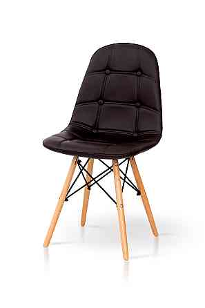 Стілець ДЖАСТІН, шкірзам темн. шоколад Киев