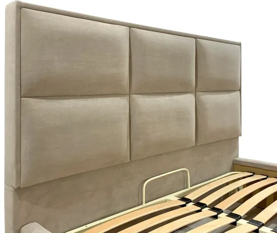 Ліжко Двоспальне Sheffield 2 Standart 160 х 200 см Сірий Київ