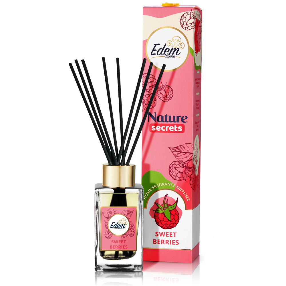 Аромадифузор с палочками Edem Nature Secrets - Sweet berries 90мл Львов - изображение 1