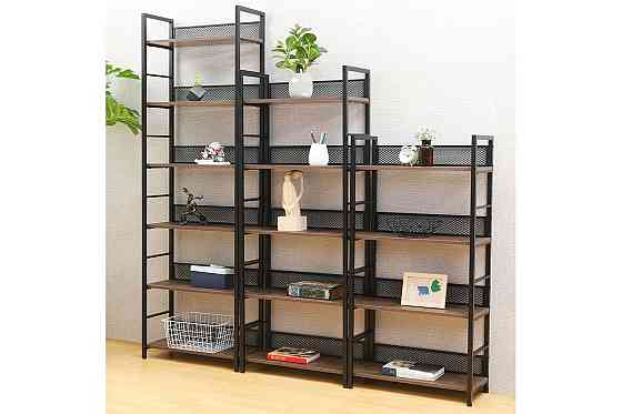 Стелаж RAW R4 дуб/чорний Дніпро