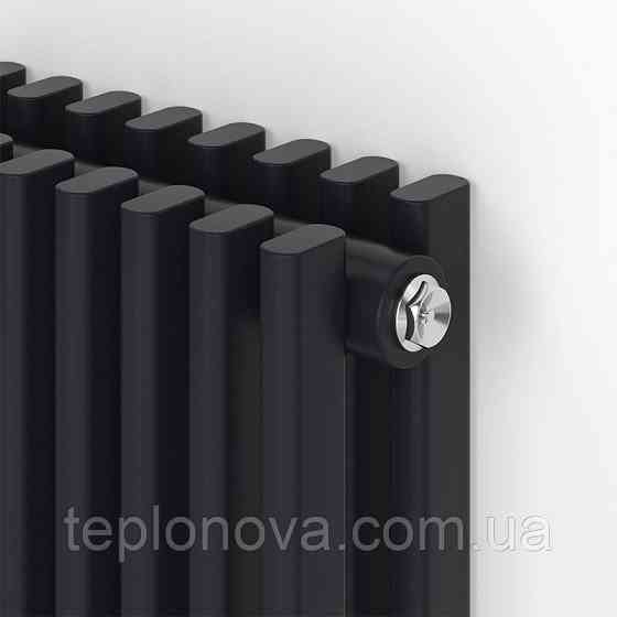 Дизайнерский радиатор 1800/560 (мм) черный мат IDEALE GIULIA (универсальное подключение) 12 20/1800/560 Черновцы