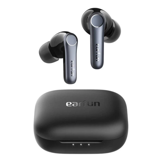 Бездротові навушники EarFun Air Pro 4 TW600, TWS, Bluetooth 5.4, ANC до 50 дБ, aptX Lossless, LDAC, 52 год, чорні Київ