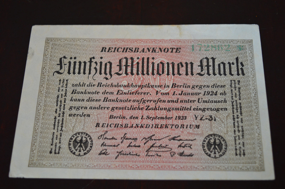 Германия, 50000000 марок (50 миллионов), 1923 г (172862) Полтава - изображение 1