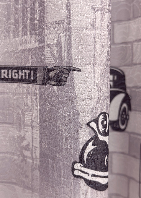 Комплект готових штор VR-Textil Фотоштори Лондон № 913ш Різнобарвний 150х270 см 2 шт (30-038) Київ - фото 8