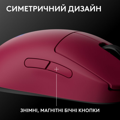 Мишка Logitech G Pro 2 Lightspeed Wireless Magenta (910-007309) Вінниця - фото 8