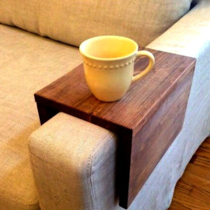 Столик на підлокітник "Манта" капучино Миколаїв - фото 1