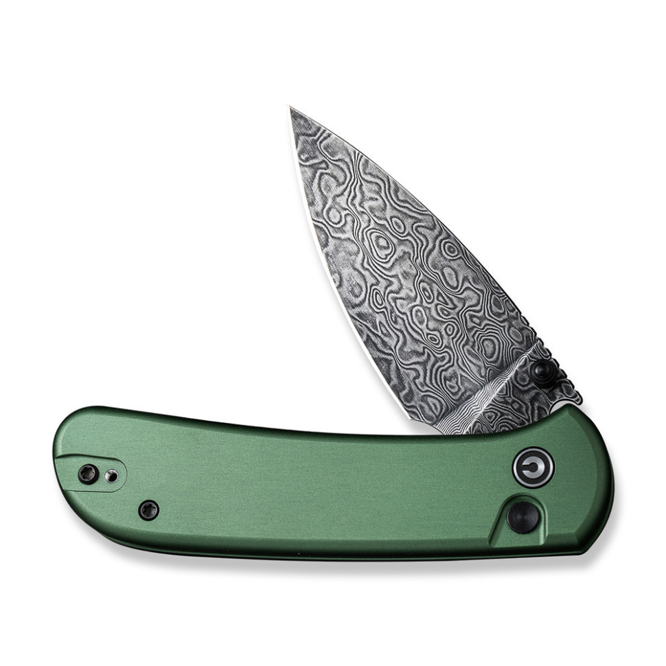 Нож складной Civvi Qubit Green Aluminum C22030E-DS1 Киев - изображение 3