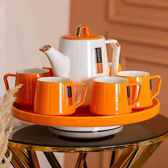 Чайный сервиз на 6 персон с подставкой Orange Киев