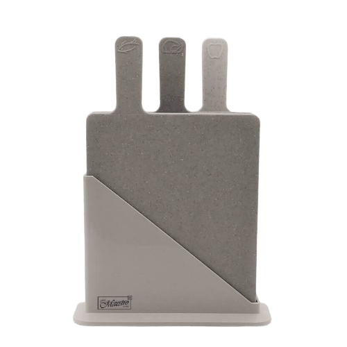 Набір дошок кухонних (3 дошки + підставка) пластик MR-1789G Maestro Житомир