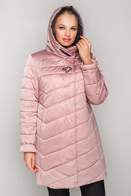 ЖЕНСКАЯ ДЕМИСЕЗОННАЯ КУРТКА АМАДА ОТ  ПРОИЗВОДИТЕЛЯ. НОВИНКА 2020 Г. БОЛЬШИЕ РАЗМЕРЫ 50-60 Р. Киев - изображение 5