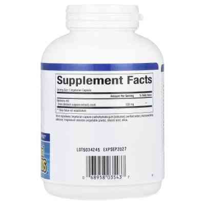 Вітамінно-мінеральний комплекс Natural Factors Берберін, 500 мг, WellBetX, Berberine, 120 вегетаріанських капсул (NFS03543) Вінниця