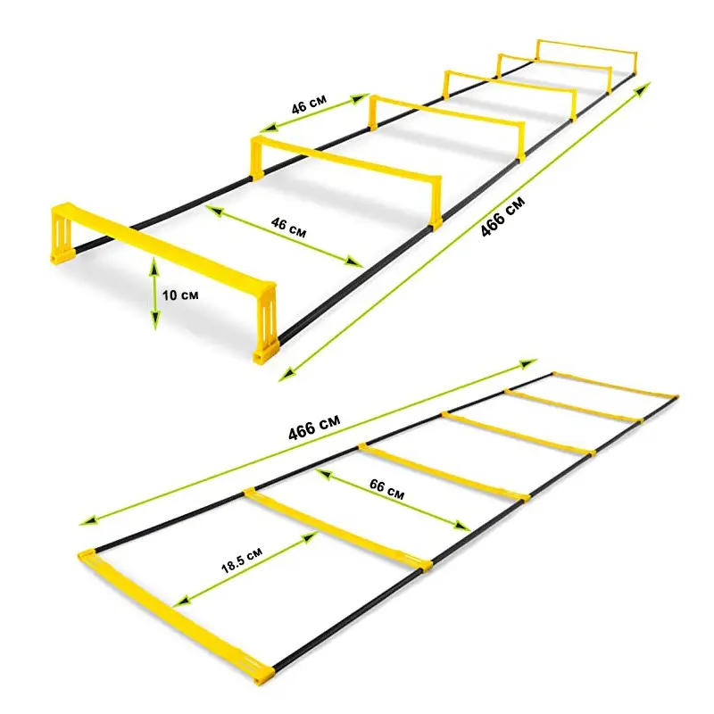 Координаційна драбина доріжка з бар'єрами 12 щаблів 4.66 м Київ - фото 2
