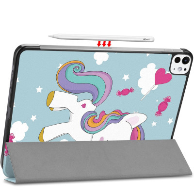 Чехол для планшета BeCover Smart Case Apple iPad Pro 11" M4 2024 Unicorn (711642) Винница - изображение 8