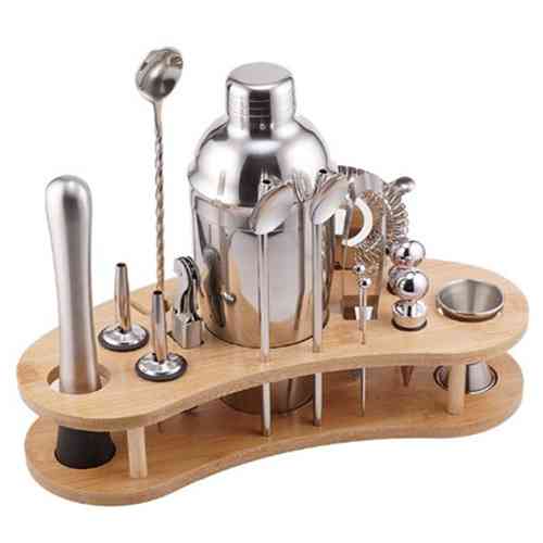 Набір барних аксесуарів для коктейлів, шейкер 550мл, 16 предметів Вінниця