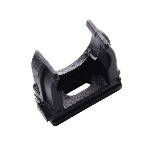 Кліпса для гофри 20мм чорна 50 шт/уп APRO Житомир