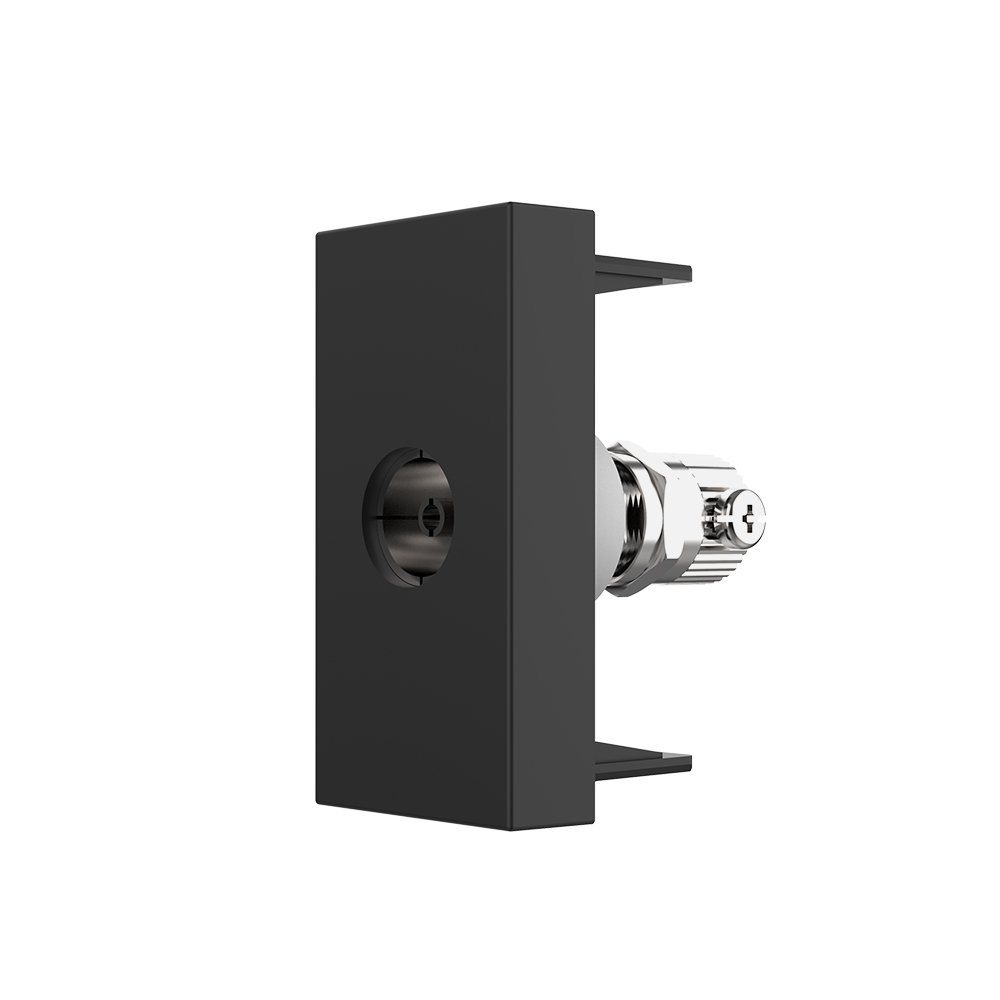 LIVOLO Телевізійна розетка LIVOLO, чорна, модуль 0.5 поста, TV гніздо для антени / ресивера (VL Коломия - фото 7