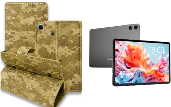 Книжка-трансформер для планшета Teclast P30T KIT, колір Black Pixel Київ