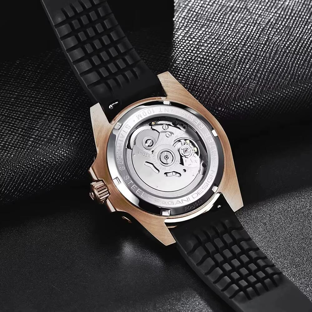 Pagani Design PD-1651 Gold-Black Silicone Київ - фото 4
