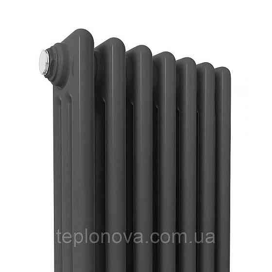 Дизайнерський радіатор 1800/335 (мм) чорний мат IDEALE VIOLA (бічне підключення) 13 7/1800/335 Чернівці