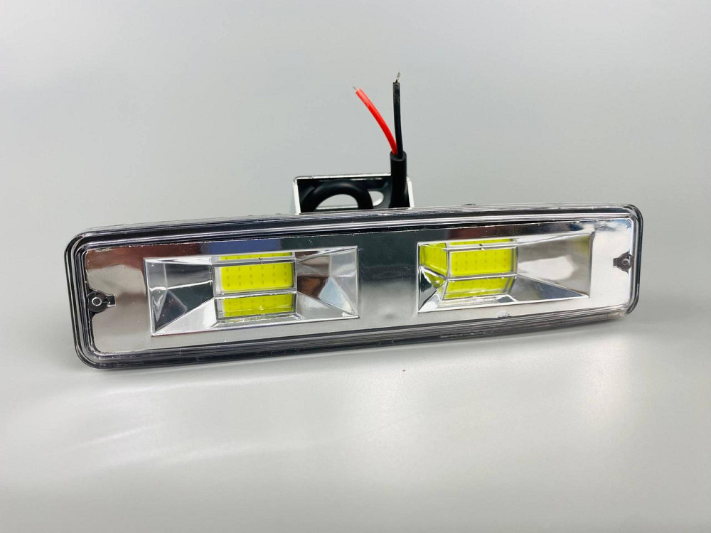 Фара LED прямокутна (chip COB) 48W 6000K (2 діода) (15см х 4см х 2.5 см) пластик Мукачево - фото 9