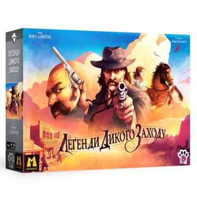 Настольная игра WoodCat Легенды Дикого Запада (Western Legends) (укр.) (W0016) Винница