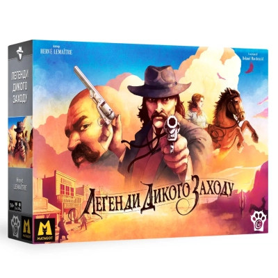 Настільна гра WoodCat Легенди Дикого Заходу (Western Legends) (укр.) (W0016) Вінниця - фото 1
