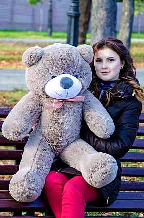 М'яка  іграшка подарунок на 8 березня плюшевий ведмедик Рафаель 100 см Капучіно Тернопіль