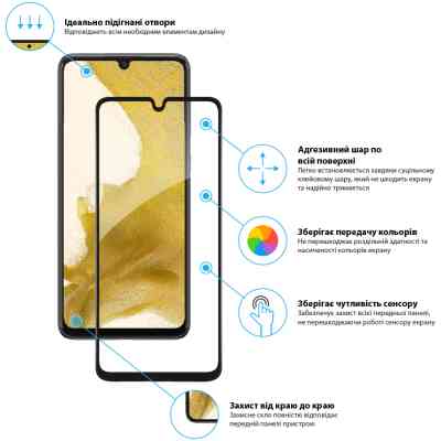 Скло захисне Global Samsung A33 5G (1283126522406) Вінниця