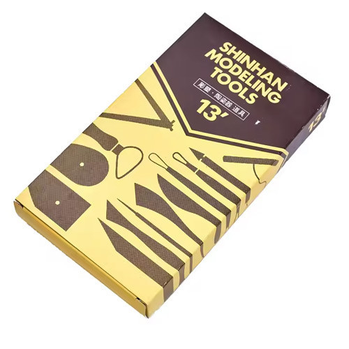 Набір дерев’яних інструментів для ліплення та моделювання з полімерної глини, 13 шт Київ - фото 5