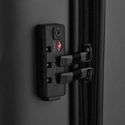 Чемодан Wenger Oryson, мала, пластик, 4 колеса, сіра (653208) Винница - изображение 5