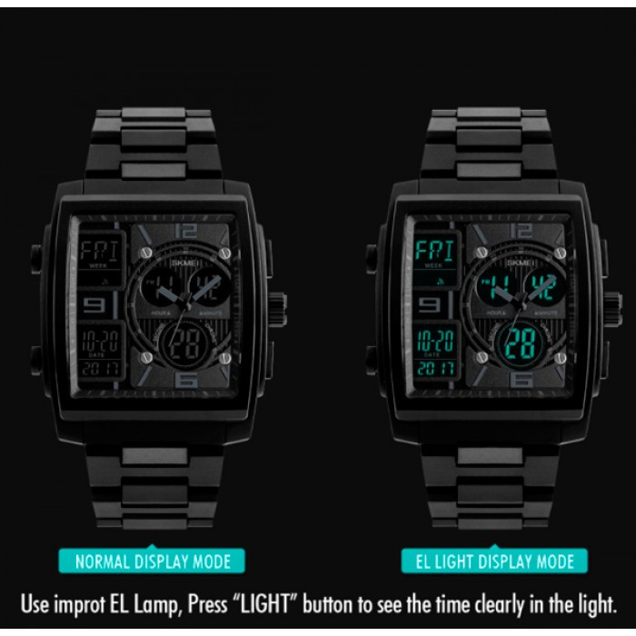 Наручний годинник Durable Skmei 1274 чорні Вінниця - фото 4