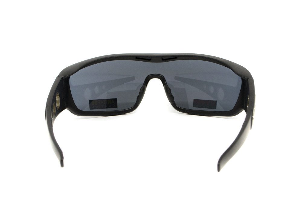 Окуляри захисні Global Vision Rivet (silver mirror) Anti-Fog, дзеркальні сірі Запоріжжя - фото 6