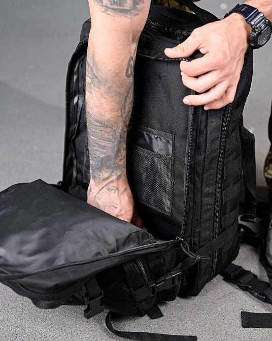 Тактичний штурмовий рюкза  MX  35л  черный РП7329 Одесса - изображение 4