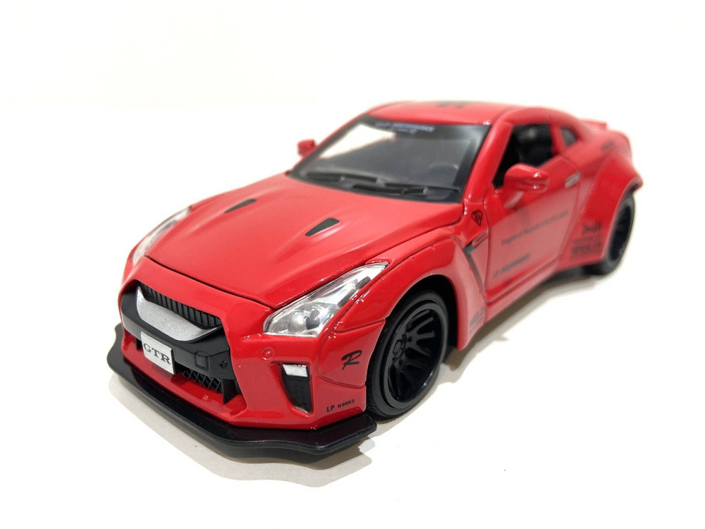 Машина TK Uniion Nissan GTR "Auto Expert- металічне світло, звук, інерційна червона (38071) Чернігів - фото 2
