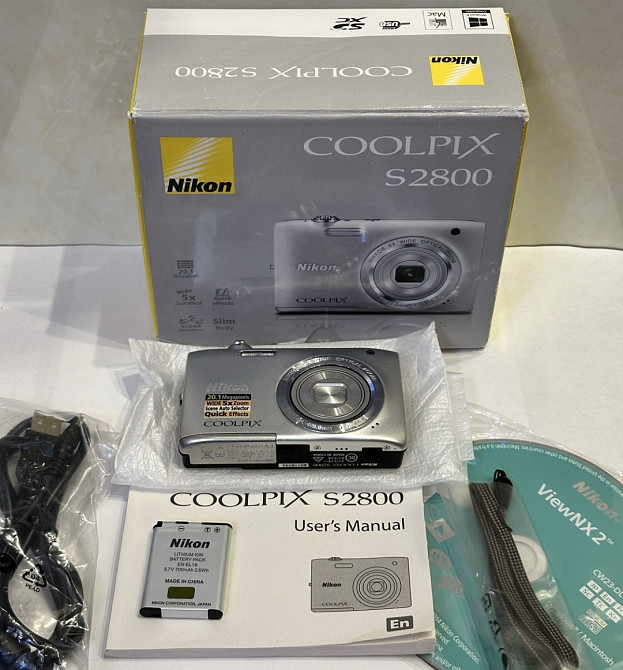 Nikon Coolpix S 2800 новий. Харків - фото 7