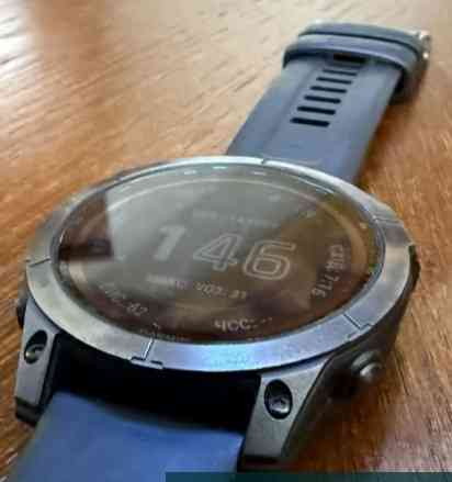 Смарт -Часы Garmin Fenix 7 Titanium Sapphire Solar 47mm. Киев