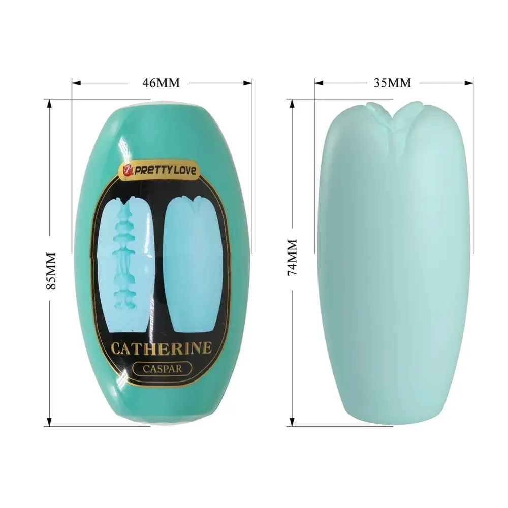 Мастурбатор яйцо Pretty Love CATHERINE - Caspar Blue, BI-014832-4-1 Sex Aura Киев - изображение 9