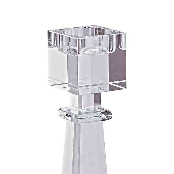 Свічник 22.5 (см) скляний високий HP36560M Київ