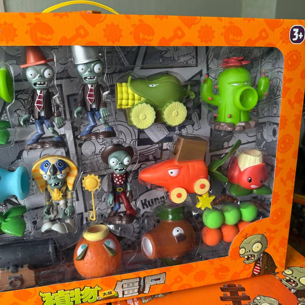 Величезний набір фігурок Рослини проти Зомбі 59 см | Фараон фігурки Plants vs Zombies у великій коробці ( 23548 ) Харків - фото 7