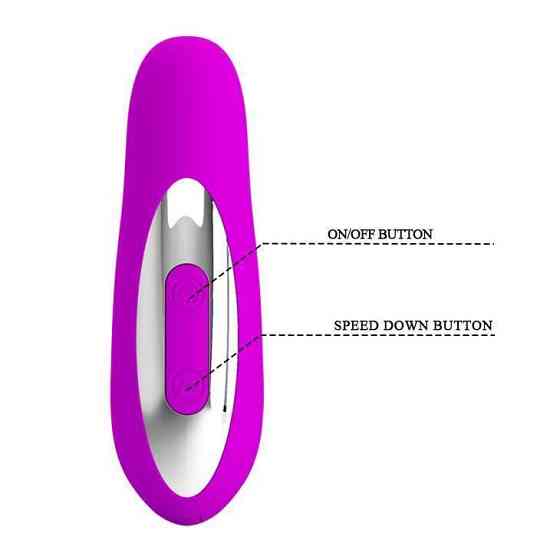 Масажер простати PRETTY LOVE -Piper, 12 vibration functions 12 pulse wave settings Sex Aura Київ